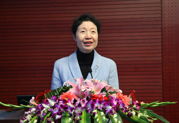 中央民族大学副董事长宋敏致辞